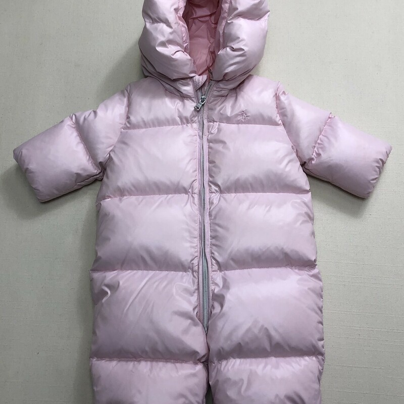 Ralph Lauren Snowsuit, Pink, Size: 6M
75% Down Fill
Perfect Condition!