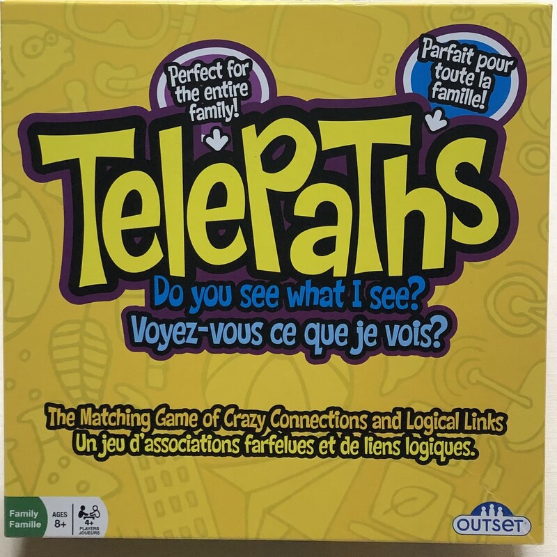Telepaths Do You See What, Multi, Size: 8Y+
AS IS