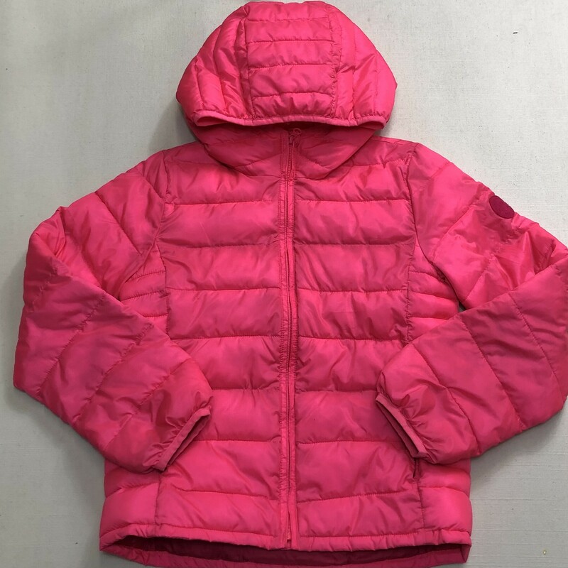 Gap Puffer Jacket, Neon, Size: 13Y