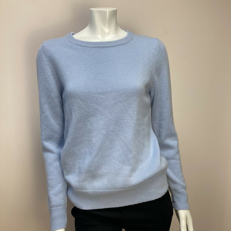 Shephe Cashmere Sweater, Blue, Size: M, 40