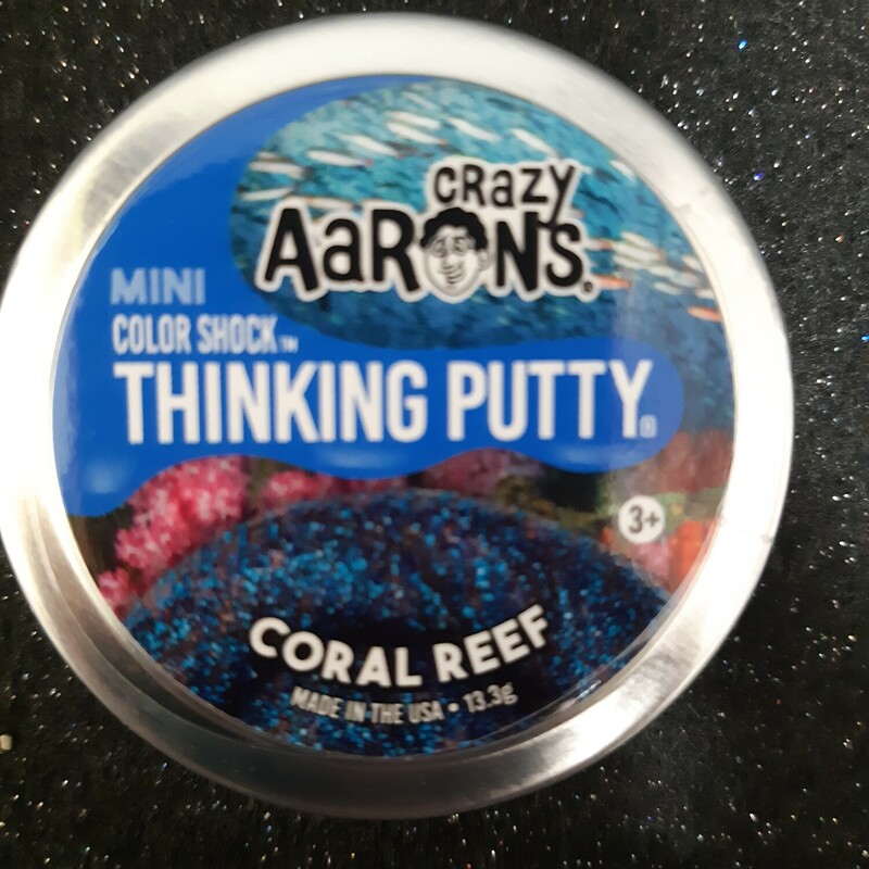 Mini Color Shock Putty, Coral Reef, Size: Putty