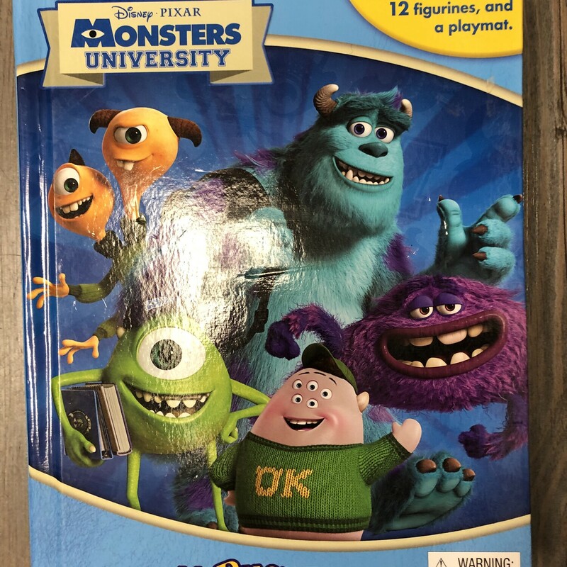 Disney Monsters University Storybook Blue, Size: As Is