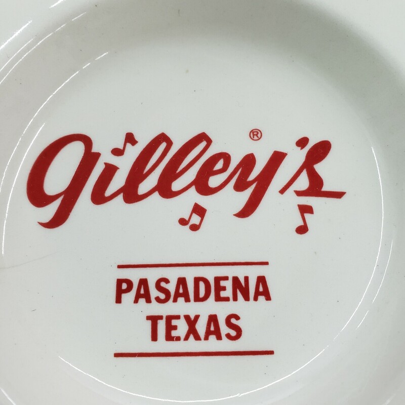 Gilleys Pasadena, Texas,  As Is, White, Size: Cigar