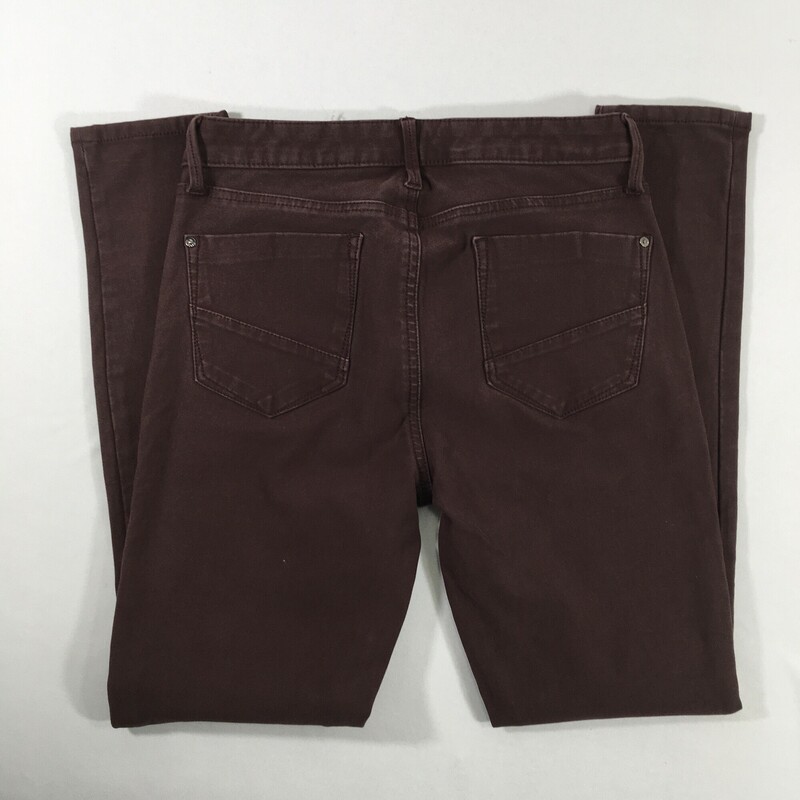 5039/102-294  Just Fab, Brown, Size: 29, nice jeans - lovely brown shade, cute diagonal detail on back pockets, length 37\", 28.5\" inseam. 10\" rise waist