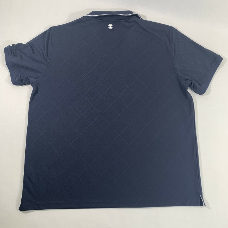 Izod, Short Sleeve, Navy, Size: XXL, good condition, polyester