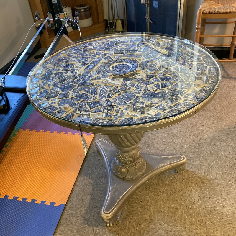Mosaic Top Dining Table