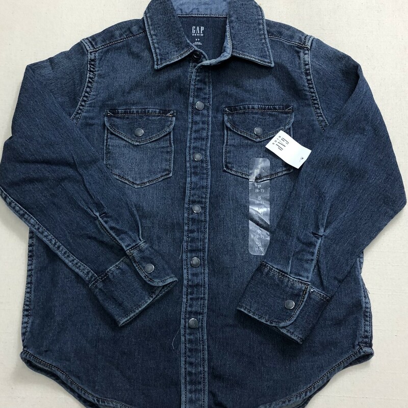 Gap Soft Denim Jacket, Blue, Size: 6-7Y