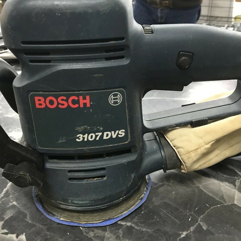 Bosch 5\" Random Orbit Sander Model 3107DVS - Made in Switzerland -