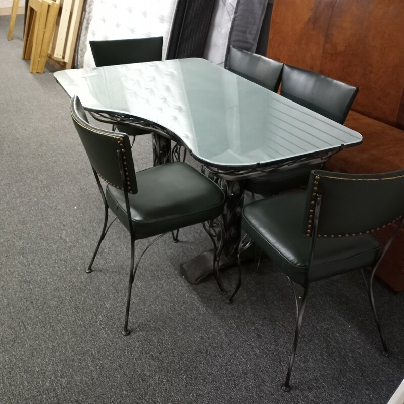 Vintage 5 Chair Dining Se