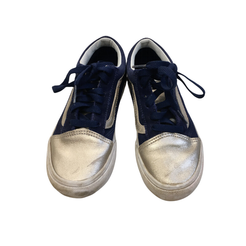Shoes (Blue/Gold)
