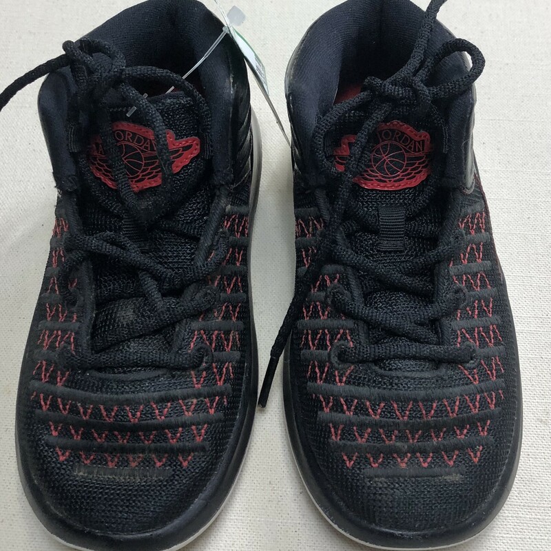 Jordan Shoes, Blk/red, Size: 10T