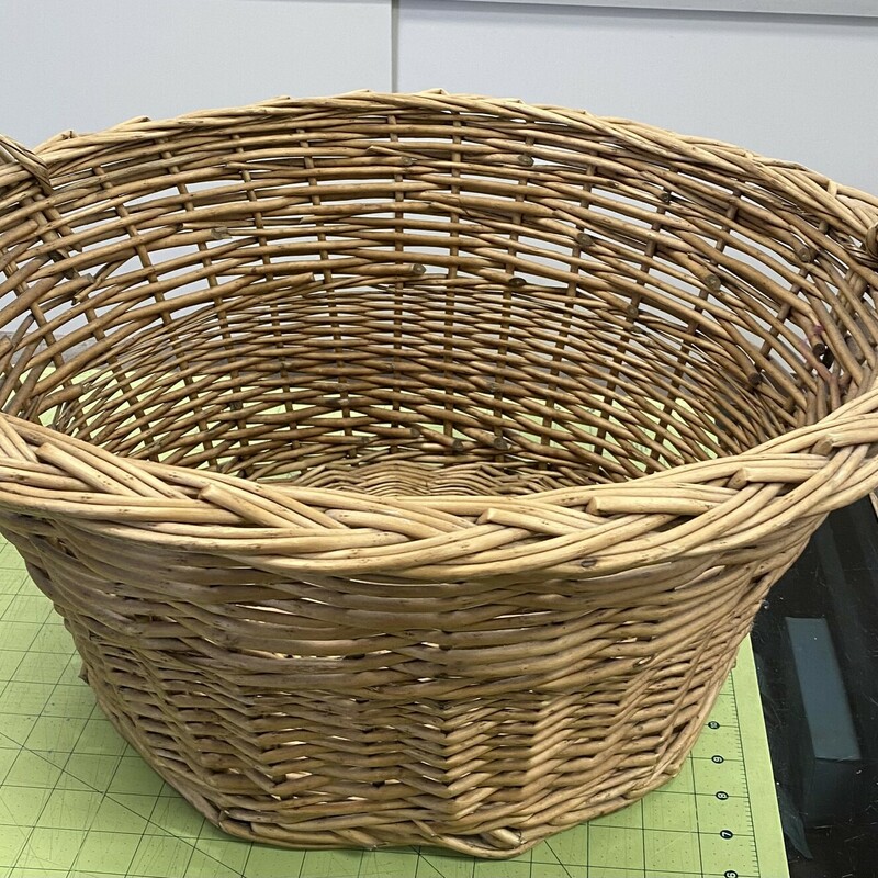 Willow Handled Basket