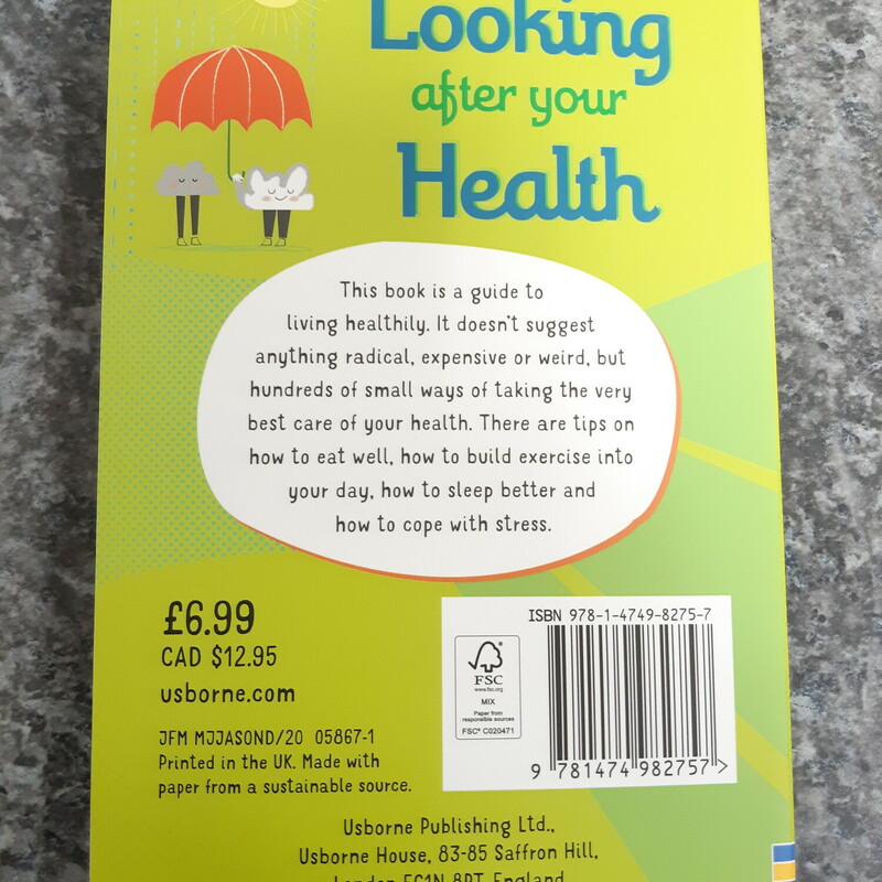 Looking After Your Health, Sftcvr, Size: Book