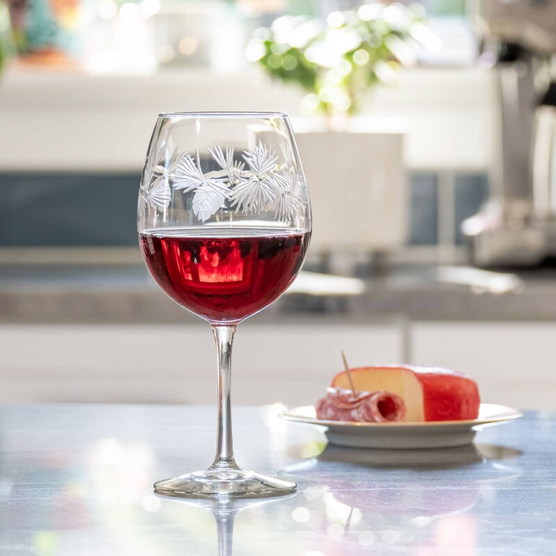 Seasonal Wine Glass