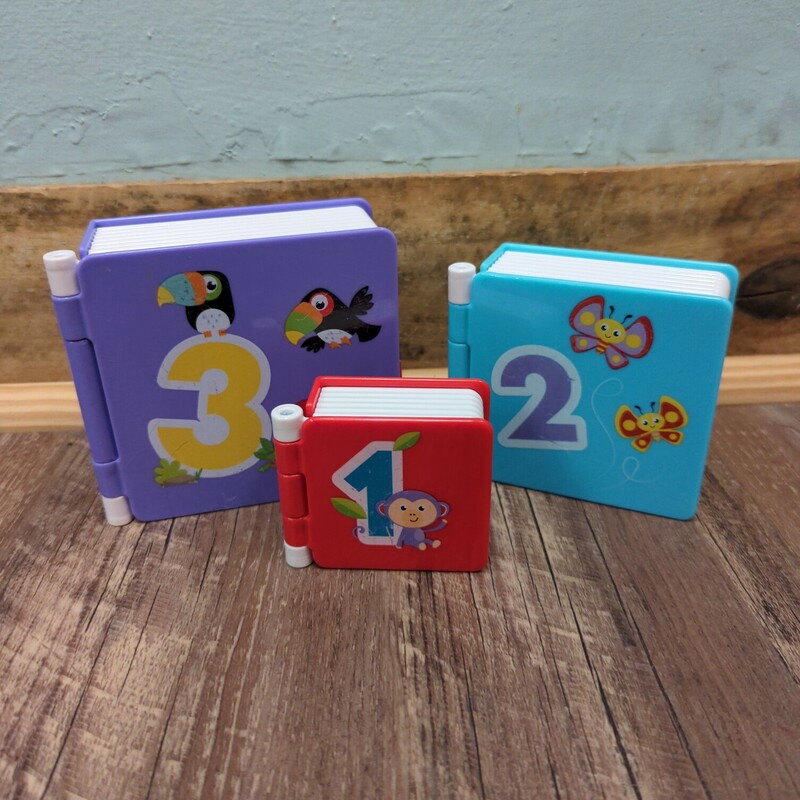 Fisher Price 3 Book Toys, Multi, Size: Toy/Game