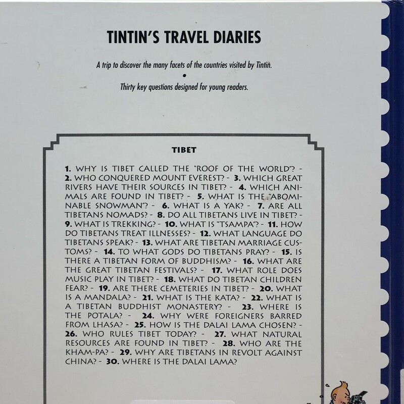 Tintin Travel Diaries Tib, Multi, Size: Hardcover