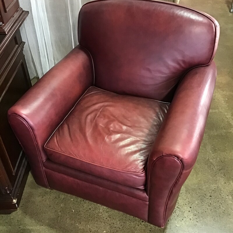 Merlot Leather Chair