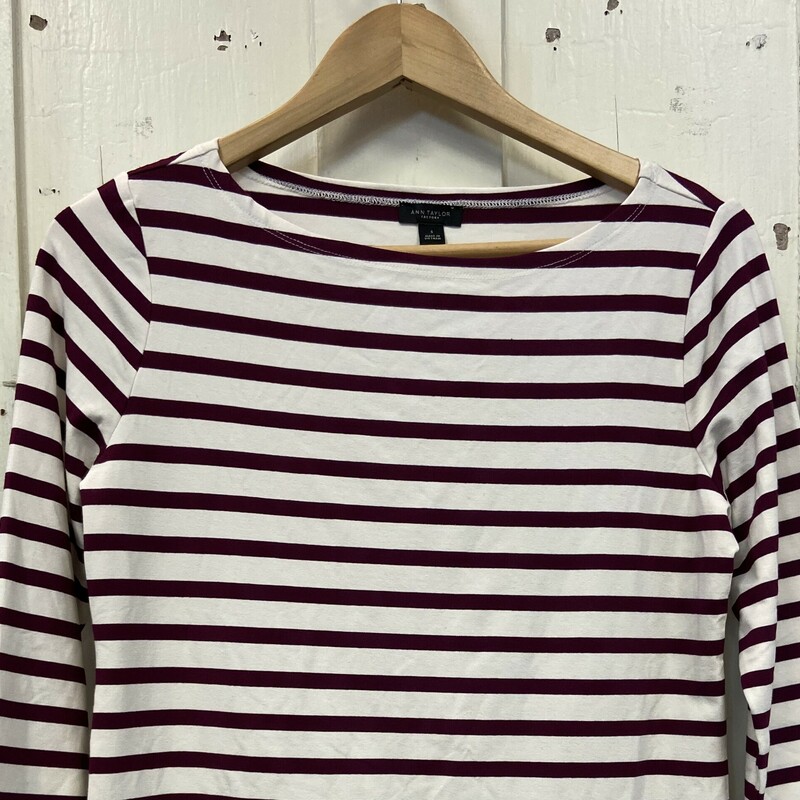 NWT Wht/Mar Stripe Shirt