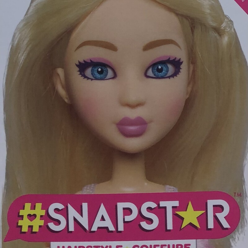 Snapstar Hairstyle, Natural, Size: 5Y+