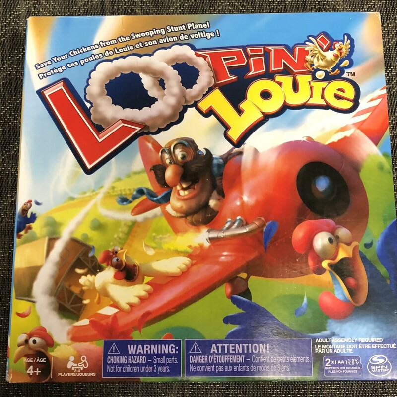 Loopin Louie, Multi, Size: 4Y+
Missing 1 token
