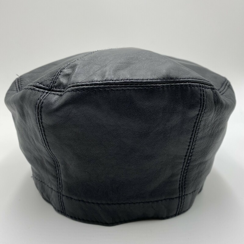 Winter Leather  Hat