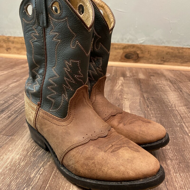 Double H Cowboy Boots Y, Multi, Size: Shoes 2.5