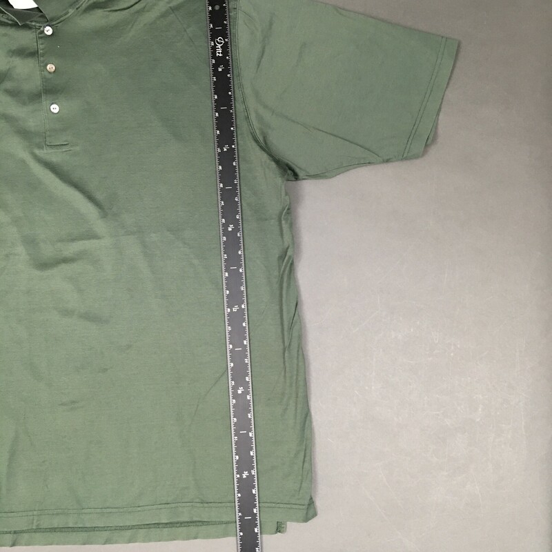 Ben Hogan Double Mercerized 100% Cotton, Short Sleeve, green,  Size: XXL