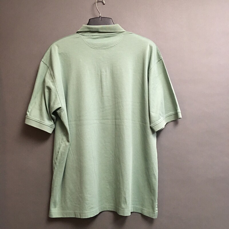 Hathaway 100% Pima  Cotton,deep mint green, Size: XXL