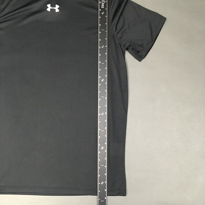 short Sleeves, Black, Size: Petite,SM, Under Armour Heat Gear