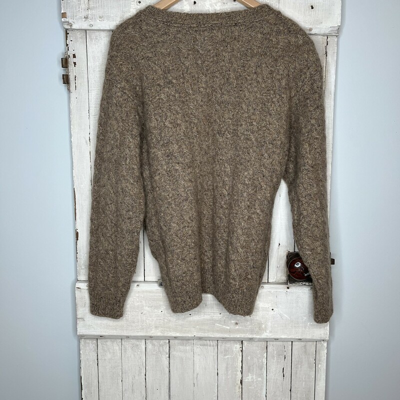 Vtg Quest Wool Sweater, Brown, Size: None