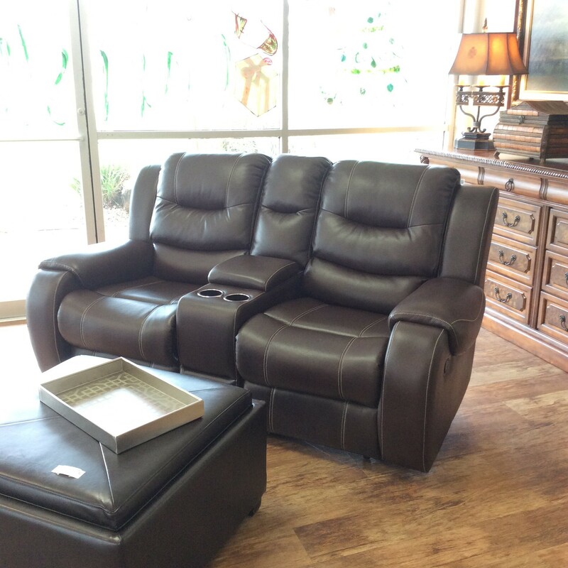 Dbl Recliner/leather?
