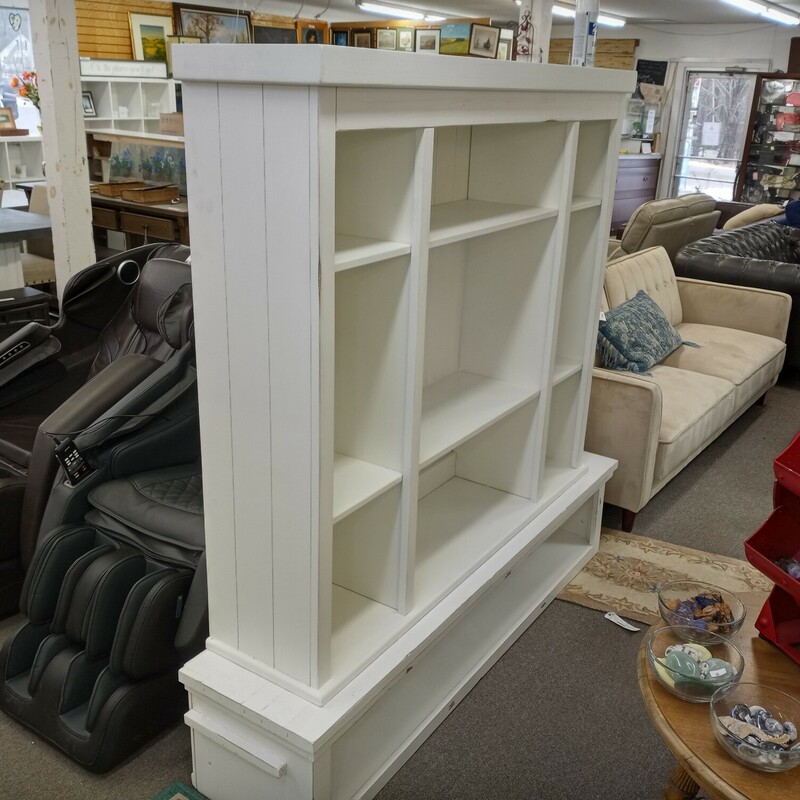 Large White Cubby