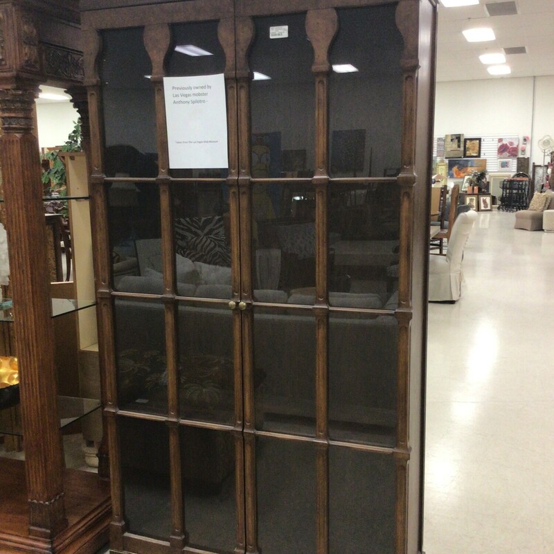Spiltro Display Case, Wood, A Spilotro
47 in Wide x 14 in Deep x 82 in Tall
