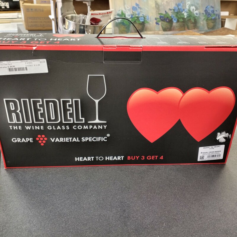 Riedel Wine Glass Set/4