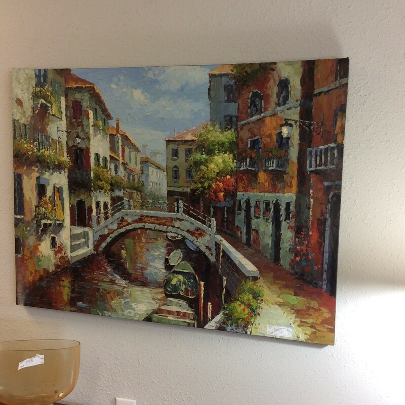 Canal Scene Paint