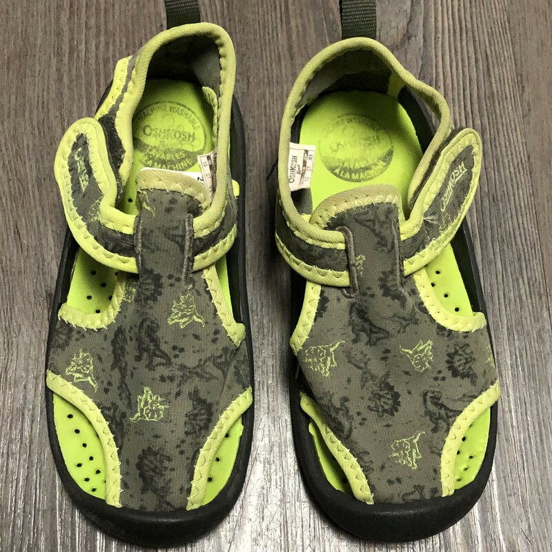 Oshkosh Sandals, Lime, Size: 10T