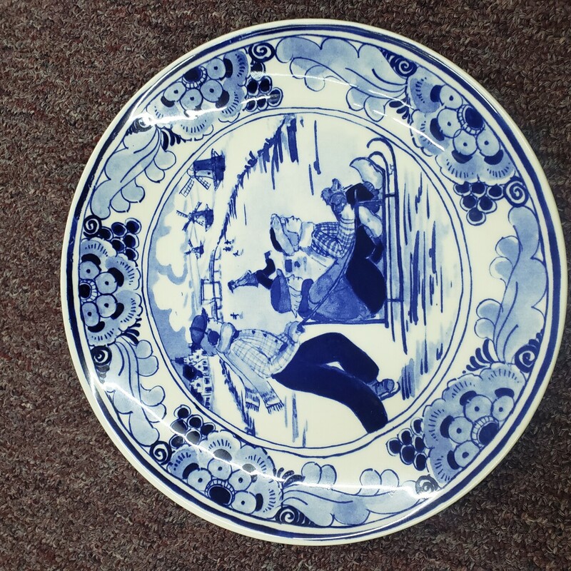 Hans Brinker Delft Plate
