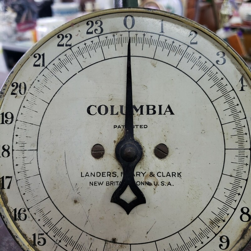 Vintage Columbia Scale