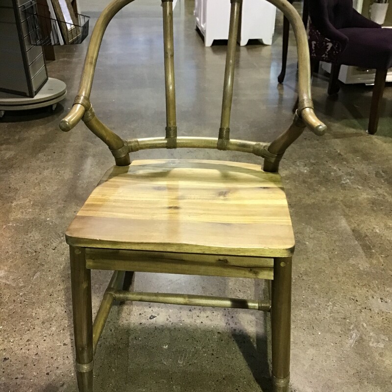 Wooden Accent Chair