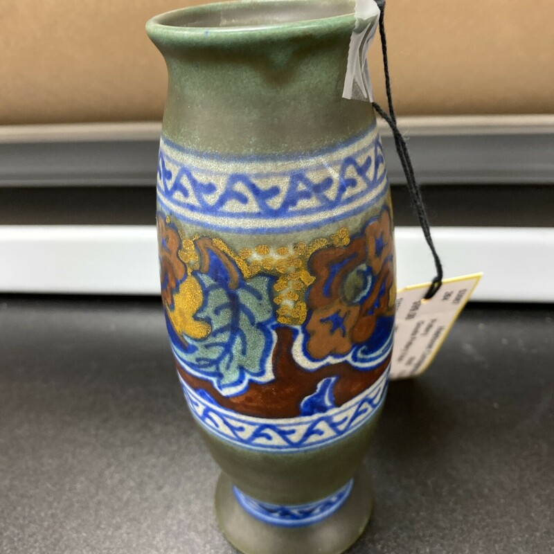Gouda Pottery Vase, Multi, Size: 6 Inch