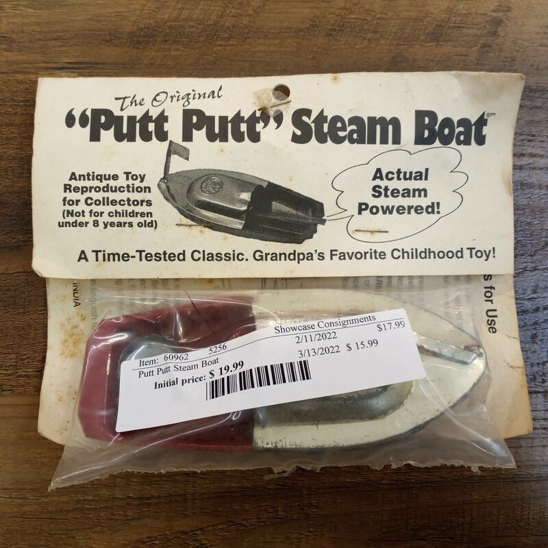 Putt Putt Steam Boat