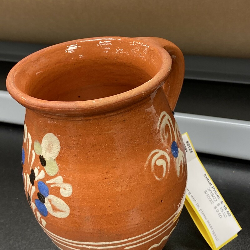 Mexican Pottery Pitcher