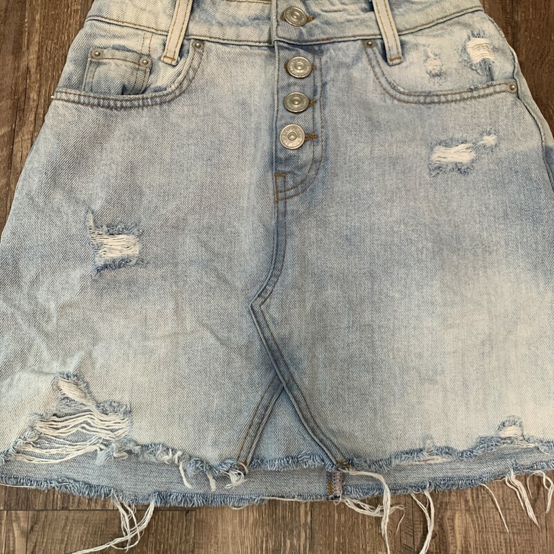 Urban Outfitters Button S, Denim, Size: Jr Xs