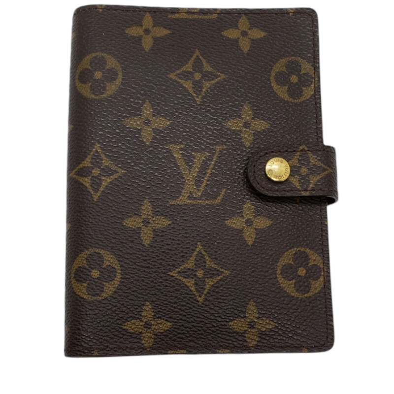 Louis Vuitton

Agenda Like New

2000

 Monogram, Size: PM

Condition: Like new, no visible wear