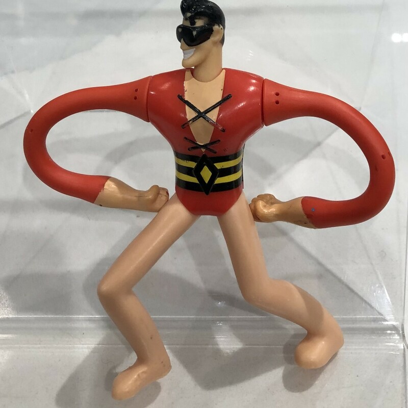 Elastic Man, Red, Size: 4 Inch