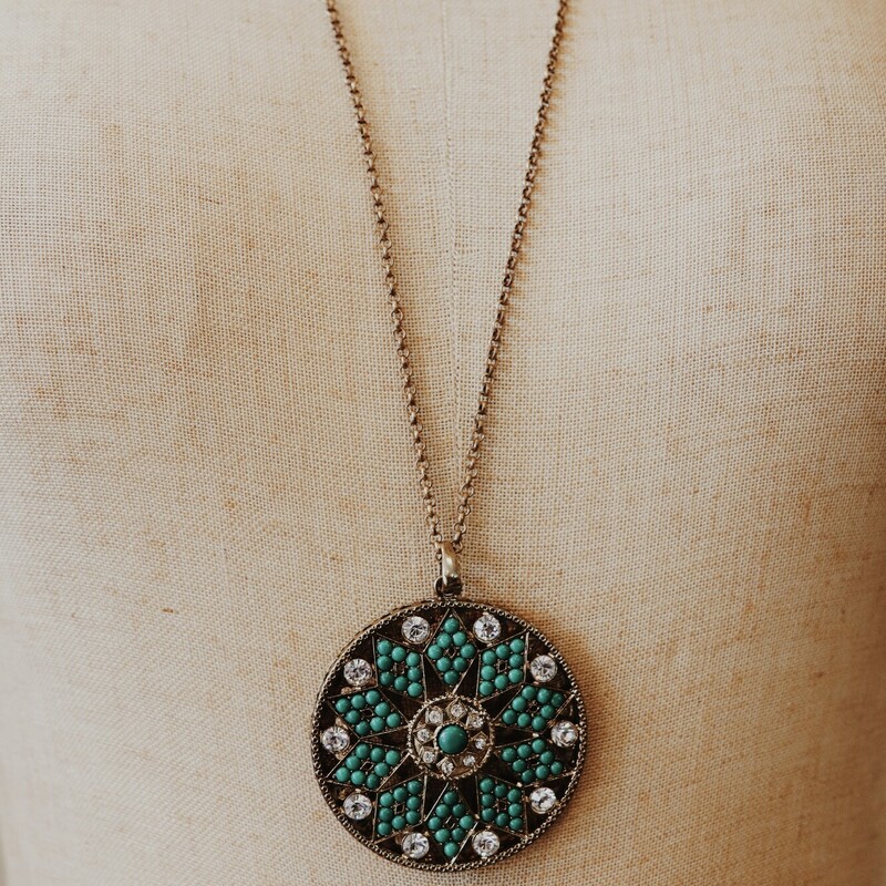Teal Necklace