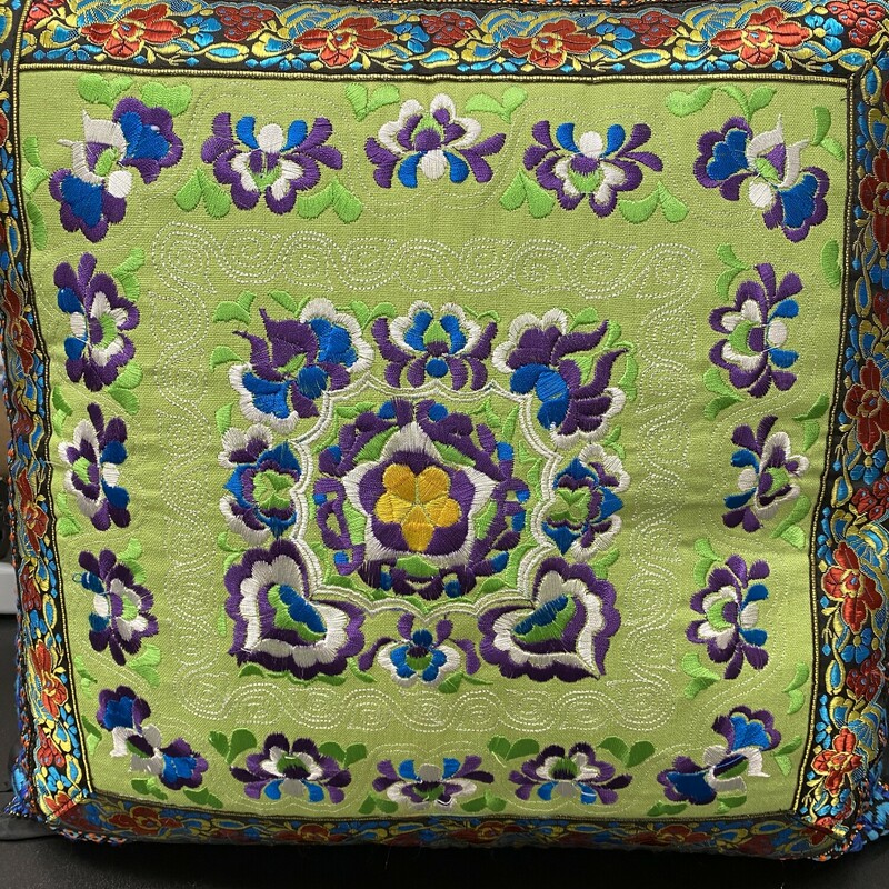 Asian Embroidered Accent