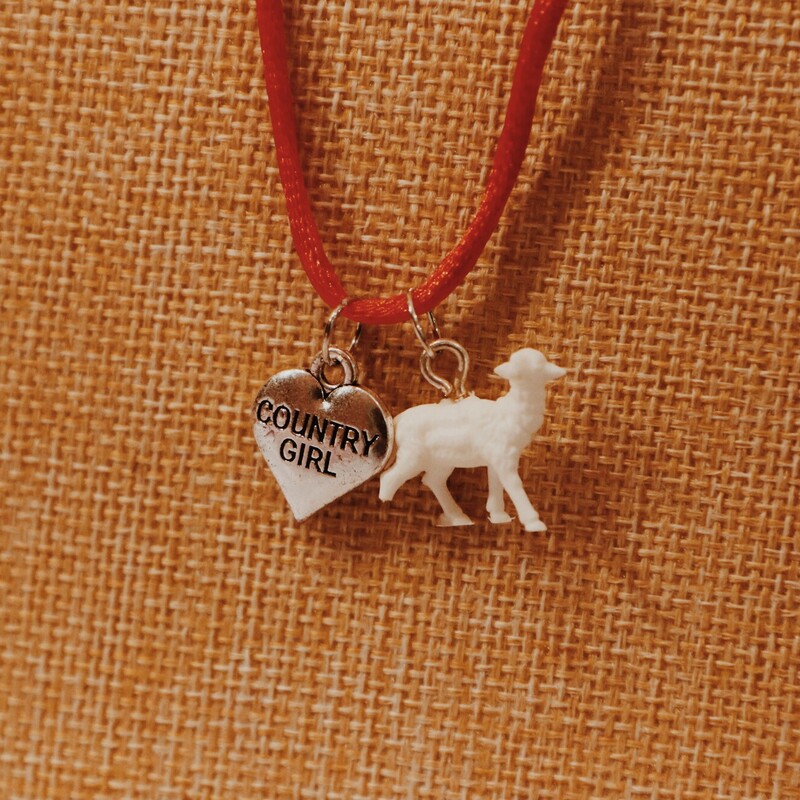 These adorable necklaces are on a 17 inch cord with a 2 inch extender!