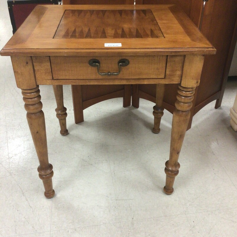 Flip Top Game Table, Maple, Game Table<br />
Checkers/Chess/Backgammon<br />
28in wide x 24in deep x 30.5in tall