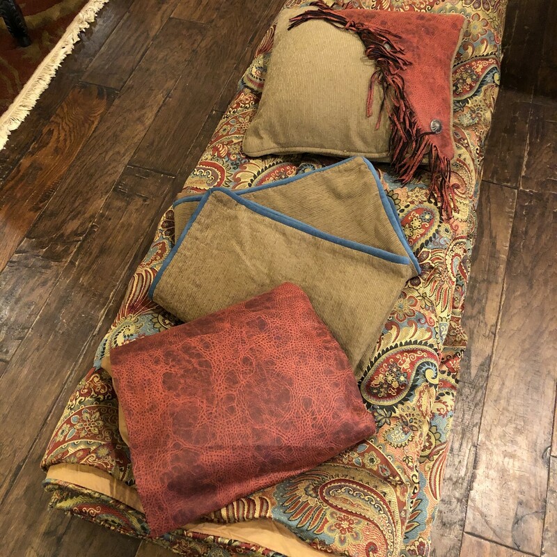 King Bed Set - Paisley